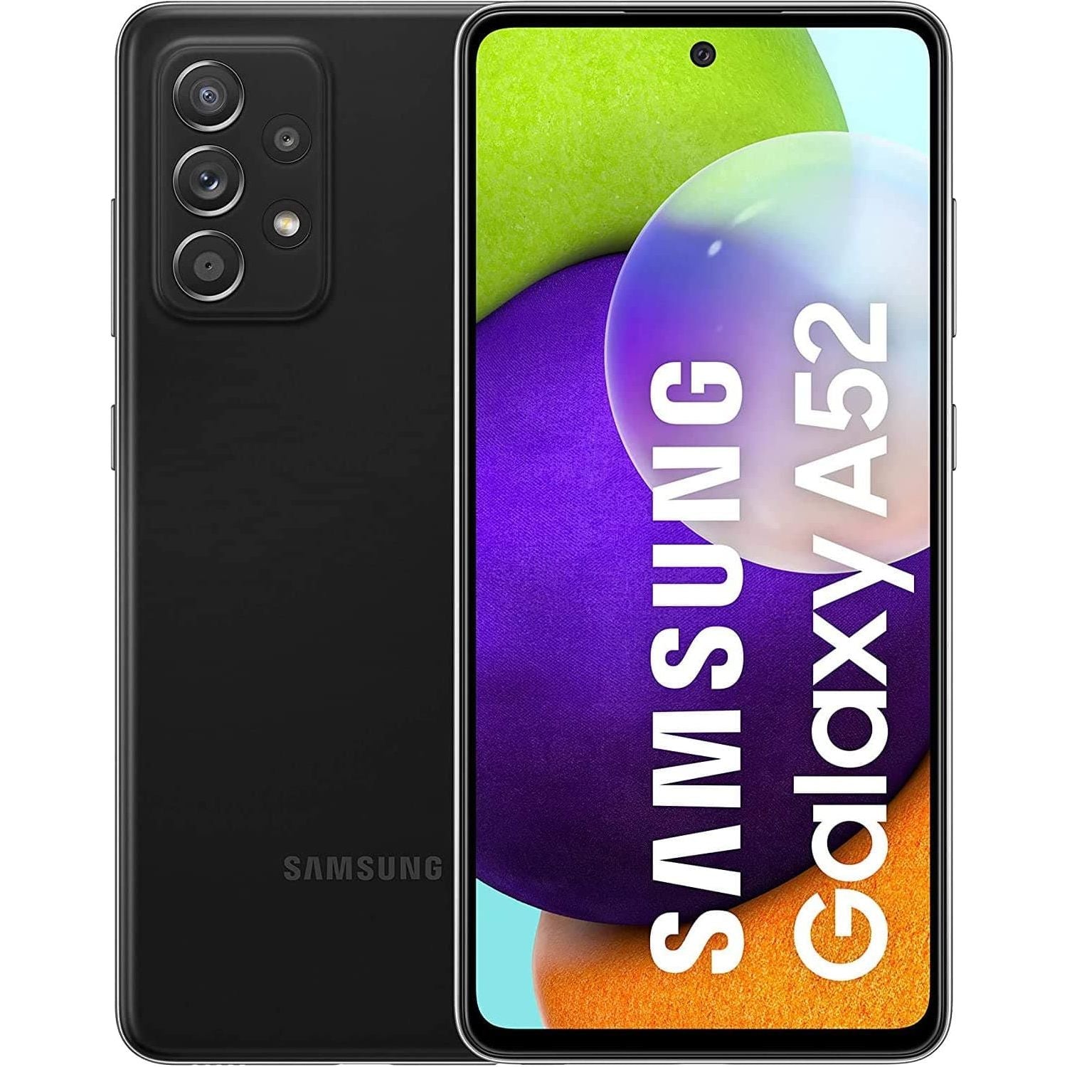 Buy Samsung,Samsung Galaxy A52 4G 128GB Storage, 6GB RAM Dual Sim, Black, Unlocked - International Model - Gadcet.com | UK | London | Scotland | Wales| Ireland | Near Me | Cheap | Pay In 3 | Mobile Phones